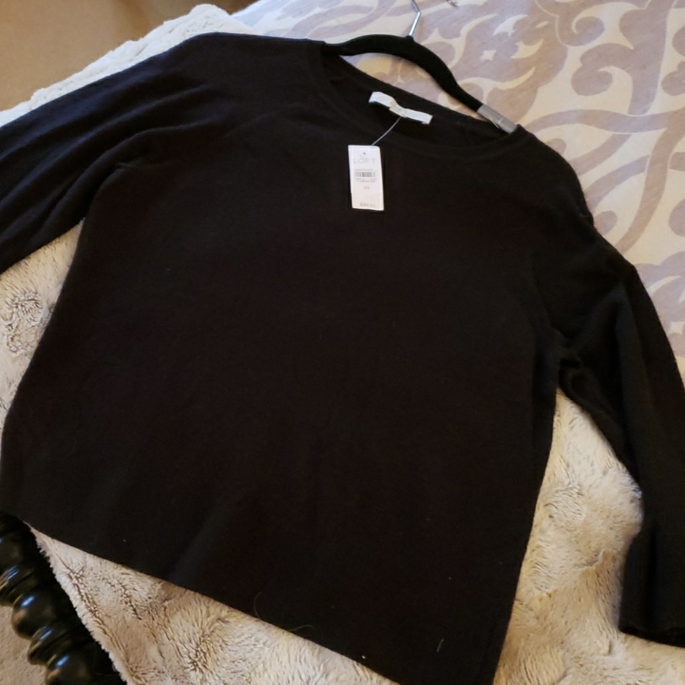 Bell sleeve sweater